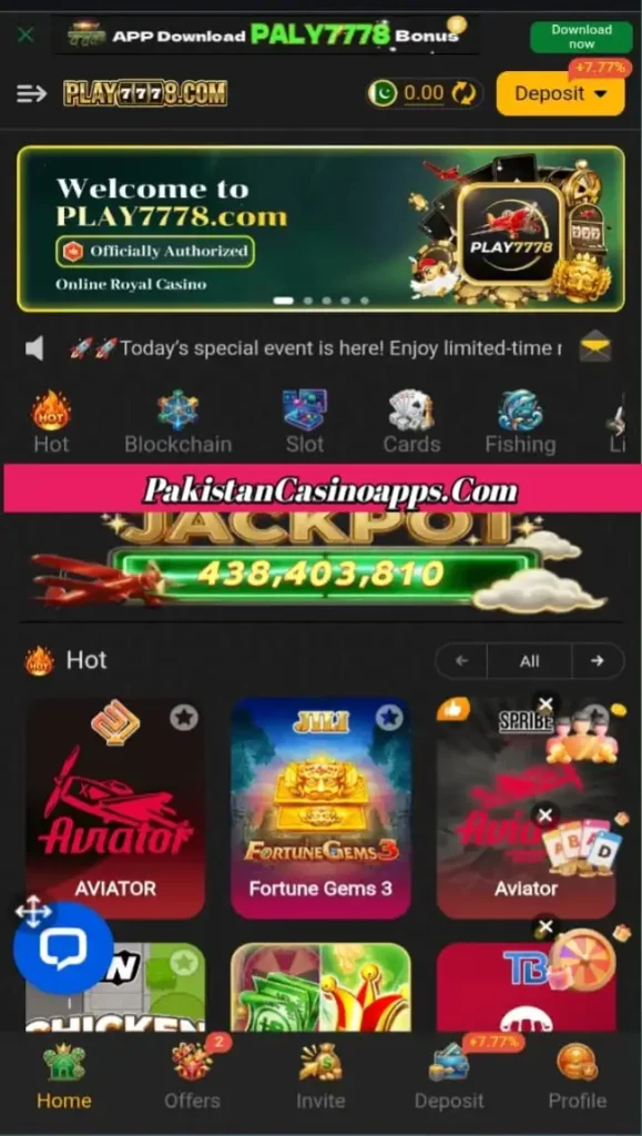 Play7778 Game