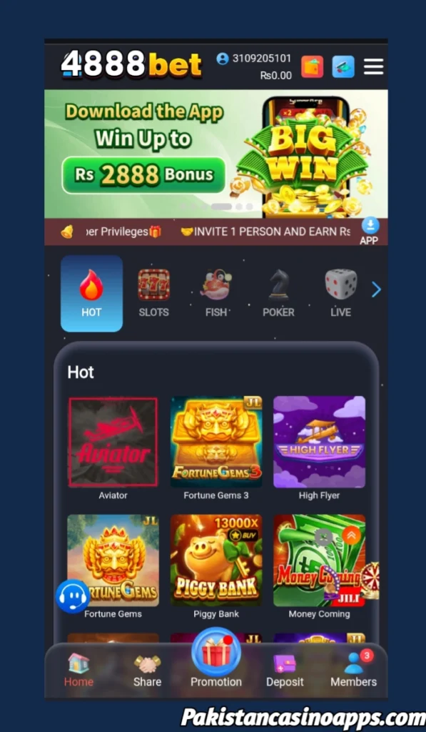 4888 Bet Game