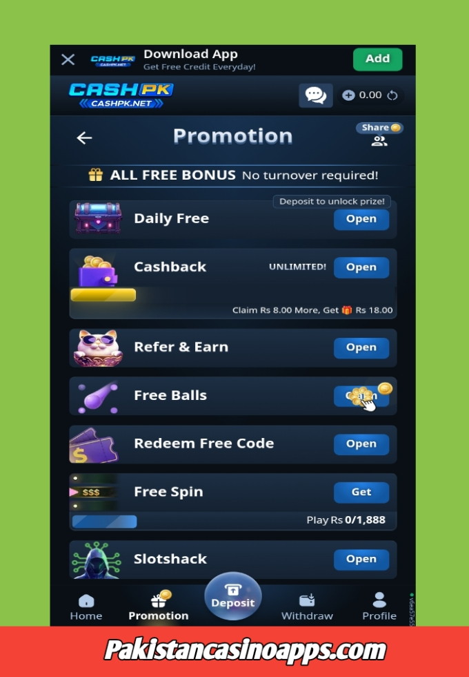 CashPK Game